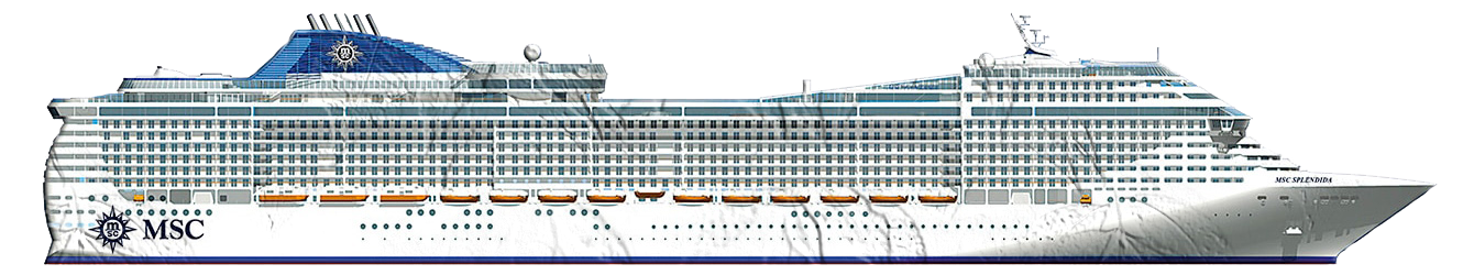 Schema MSC Splendida Schema MSC Splendida